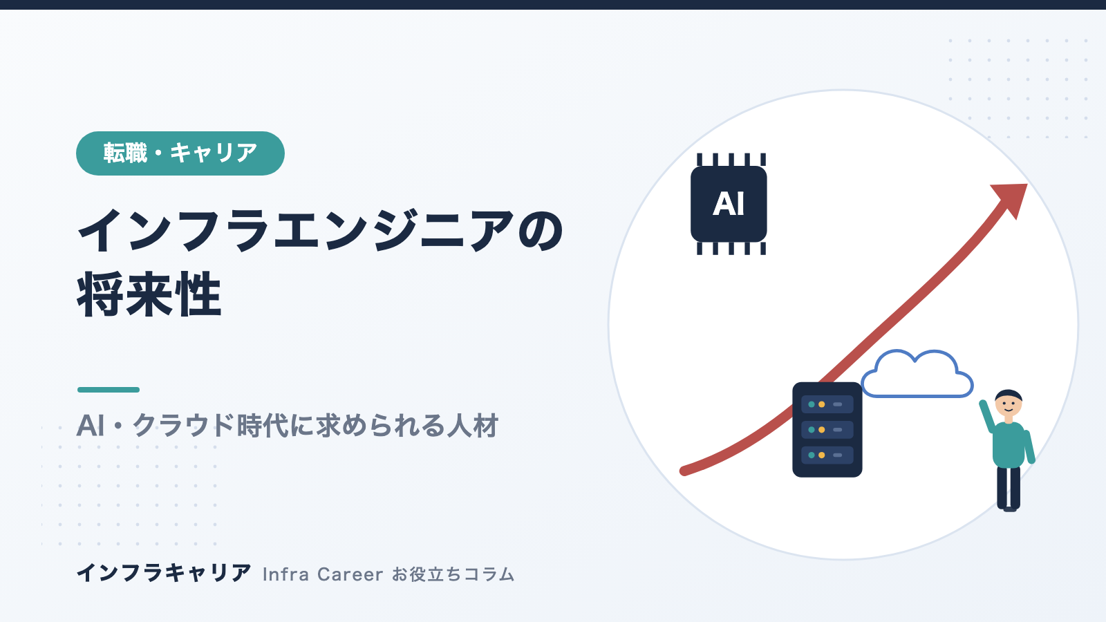 インフラエンジニアに将来性はある？AIで仕事はなくなるのか徹底解説
