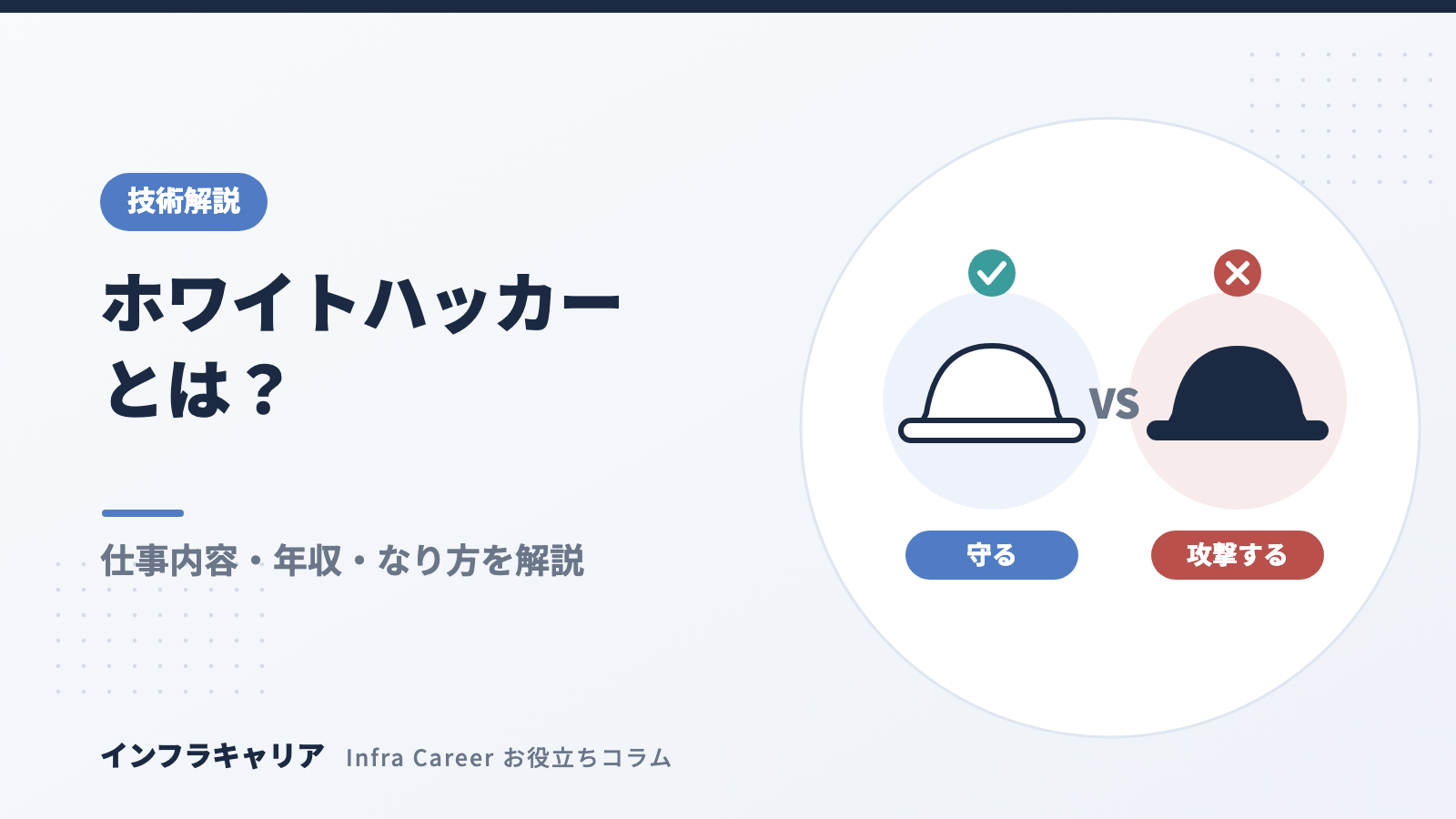 ホワイトハッカーとは？仕事内容・年収・なり方とブラックハッカーとの違い